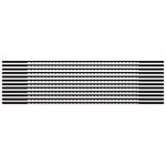 J. haunstetter lames de scie pour scie � chantourner, goliath 52 denture fine, n� 7, lot de 12