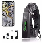 Jalleria - camera endoscopique endoscope wifi cam�ra d'inspection usb, 1200p hd cam�ra endoscope ip68 ...