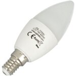 Jandei - 10x ampoule bougie led 7w e14  vis 4200k type c37 ampoules led e14