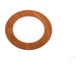 Jandei - downlight led 6w 6000k rond encastrable finition bois cadre bois
