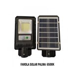 Jandei - lampadaire solaire palma 200lm 10w 6500k avec capteur, batterie au lithium 2000mah, support ...