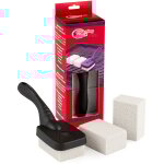 Set 3 cleaning block barbecue avec poigne individuel