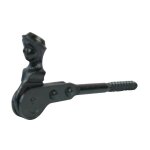Arr�t t�te de berg�re � visser finition noir - jardinier massard - 9426084