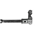 Arr�t de volet t�te de berg�re � sceller longueur 140 mm brut - jardinier massard - m - 212141