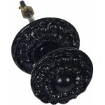 Jardinier massard - bouton chainette dahila 91mm noir j502120