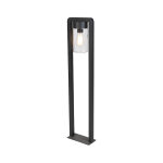 Jarra - lampadaire - 1 lumire - l 23 cm - noir - moderne - clairage extrieur - qazqa