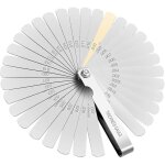 Jauge d'�paisseur 32 lames jauge d'�paisseur en acier inoxydable 0, 04 - 0, 88mm jauge de filetage t�l�m�tre ...