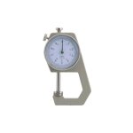 Jauge d'�paisseur num�rique, cadran rond, 0 - 20 mm, pr�cision adapt�e au papier, cuir, t�le