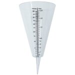 Jauge de pluie pour surveiller les niveaux de pluie avec �chelle facile � lire, le pluviom�tre d'ext�rieur ...