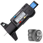 Jauge de profondeur numerique caliper jauge de profondeur de bande de roulement lcd jauge de la bande ...