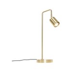 Java - lampe de table - 1 lumi�re - l 15 cm - dor� / laiton - moderne - �clairage int�rieur - salon i ...