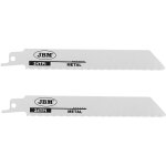Jbm - lot de 2 lames de scie alternative 150mm. 24tpi pour métal pour ref. 60019 14995 Jbm - lot de 2 lames de scie alternative 150mm. 24tpi pour métal pour ref. 60019 14995