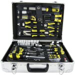 Bote  outils en aluminium de 108 pices et cl  douille 1 / 2' jbm 53444