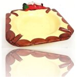 Cendrier maison �l�ment d�coratif macareux porte - bonheur terre cuite