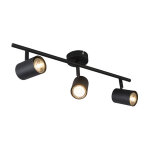 Jeana - spot plafond, plafonnier - 3 lumière - l 530 mm - noir - moderne - éclairage intérieur - salon ... Jeana - spot plafond, plafonnier - 3 lumière - l 530 mm - noir - moderne - éclairage intérieur - salon ...