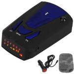Jeffergarden 16 bande de fr�quence 360 degr�s v7 gps voiture vitesse s�curit� alerte vocale d�tecteur ...