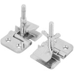Jeffergarden 2 pcs / set pince � charni�re papillon en m�tal / pinces � charni�re pour s�rigraphie pour ...