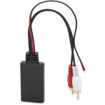 Jeffergarden adaptateur bluetooth 5. 0 radio rca portable auto car wireless audio music cable fit pour ...
