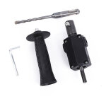 Jeffergarden adaptateur perceuse - marteau en acier alli�, convertisseur �lectrique pour verre, m�tal ...