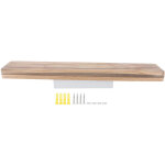 Jeffergarden applique murale led en bois, lampe frontale rotative pour miroir, chambre � coucher, chevet, ...
