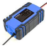 Jeffergarden chargeur de r�paration � impulsions foxsur 12v / 24v avec �cran lcd pour batteries de moto ...