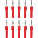 Jeffergarden connecteur banane j. 20025, 10 pi�ces, 4mm mle � 2mm femelle, multim�tre, adaptateur de ...