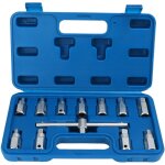 Jeffergarden jeu de douilles de cl� de vidange, 12 pi�ces, cl� de carter d'huile d'essieu, outils de ...