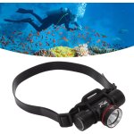 Jeffergarden lampe frontale de plong�e 1500lm lumi�re jaune led lampe frontale de plong�e ipx8 �tanche ...