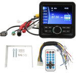 Jeffergarden radio de bateau marin r�cepteur st�r�o de voiture bluetooth mp3 mp5 lecteur multim�dia �tanche ...