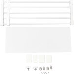 Jeffergarden tag�re de tension pour placard tag�re de rangement extensible sans clous pour armoire penderie ...