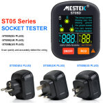 Jeffergarden - testeur de prise num�rique portable 30 - 250 v, d�tecteur de tension rcd, outil de v�rification ...