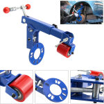 Jeobest - outil rparation de garde - boue passage de arc roue fender roller pour voiture - bleu