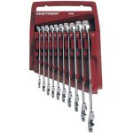 Jeu de 10 cl�s comb. pol. mir. 8 � 19 mm