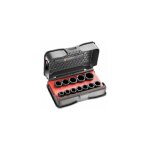 Jeu de 12 douilles impact compactes en coffret 1 / 2' 6 pans m�triques - nss. j12pb - facom