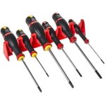 Jeu de 12 tournevis protwist + ratelier at. j12r1pb - facom