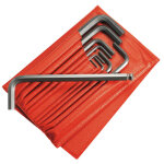 Jeu de 13 cl�s m�les longues 6 pans 3 � 19mm en trousse facom 83h. jl13