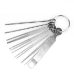 Jeu de 13 limes pour chevalet et sillet de guitare, accessoires pour ukul�l�