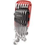 Jeu de 14 cl�s plates mixtes m�triques 7 - 24 mm sur �tui portatif - 440. jp14pb - facom