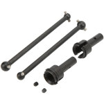 Jeu de 2 arbres de transmission cvd en acier tremp� pour v�hicules radiocommand�s arrma 1 / 8, arbres ...