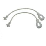 Jeu de 2 cables de porte (32x1853) accessoires et entretien ariston hotpoint, baumatic, belling, bernstein, ...