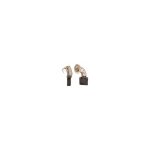 Jeu de 2 charbons adaptable pour makita. dimensions: 7 x 18 x 16mm.