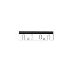Jeu de 2 fers rabot acier hss 110x29x3makita - leman