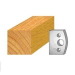 Jeu de 2 fers profil�s acier ht. 40mm lema800. 000