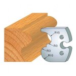 Jeux de deux fers profil hauteur 50mm 855. 216