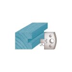 Jeu de 2 fers profil�s en acier sp - ht. 40 x 4 mm - rainure 10 mm - �paisseur 4 mm - entraxe de 24 mm ...