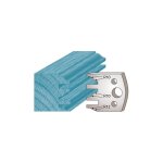 Jeu de 2 fers profil�s acier sp compatible pour toupie - 40 x 4 mm - entraxe 24 mm - �paisseur 4 mm - ...