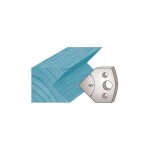 Jeu de 2 fers profil�s ht. 40 x 4 mm chanfrein 45� m127 - acier sp - dimensions 40 x 4 mm - �paisseur ...