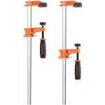 Jeu de 2 serre - joints en m�tallique, serre joint � vis avec m�choire de 60mm, force de serrage maximale ...