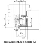 Simonswerk - jeu de 3 paumelles réglables menuiserie bois baka protect 4030 3d fd finition zingué Simonswerk - jeu de 3 paumelles réglables menuiserie bois baka protect 4030 3d fd finition zingué