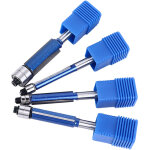 Jeu de 4 fraises � affleurer � double roulement, queue de 6 mm, pour d�fonceuse, outil professionnel ...